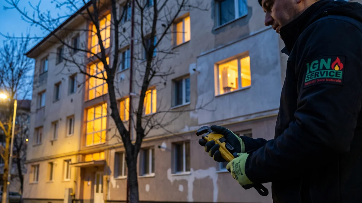Gaz oprit la toată scara: cine răspunde